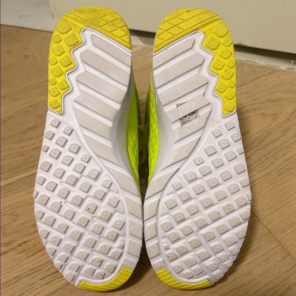 Zumba Fitness Neon Yellow High-Top Sneakers - Picture 3 of 3